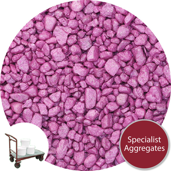 Gravel for Resin Bound Flooring - Starburst Pink - Click & Collect